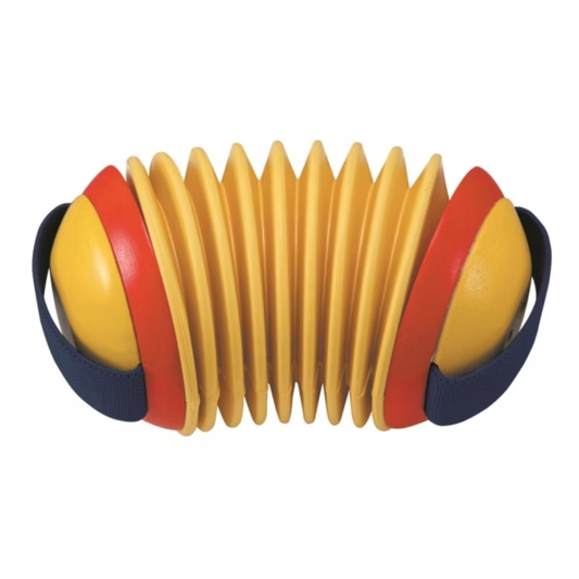PlanToys Concertina-dragspel i trä och naturgummi för barn