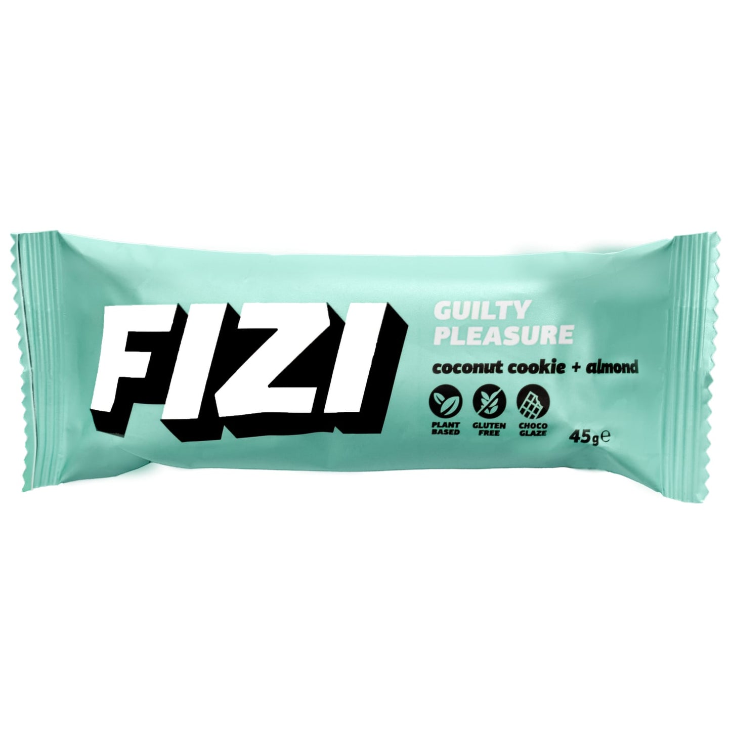 FIZI Coconut Cookie + Almond proteinbar med chokladöverdrag, utan tillsatt socker, glutenfri och laktosfri