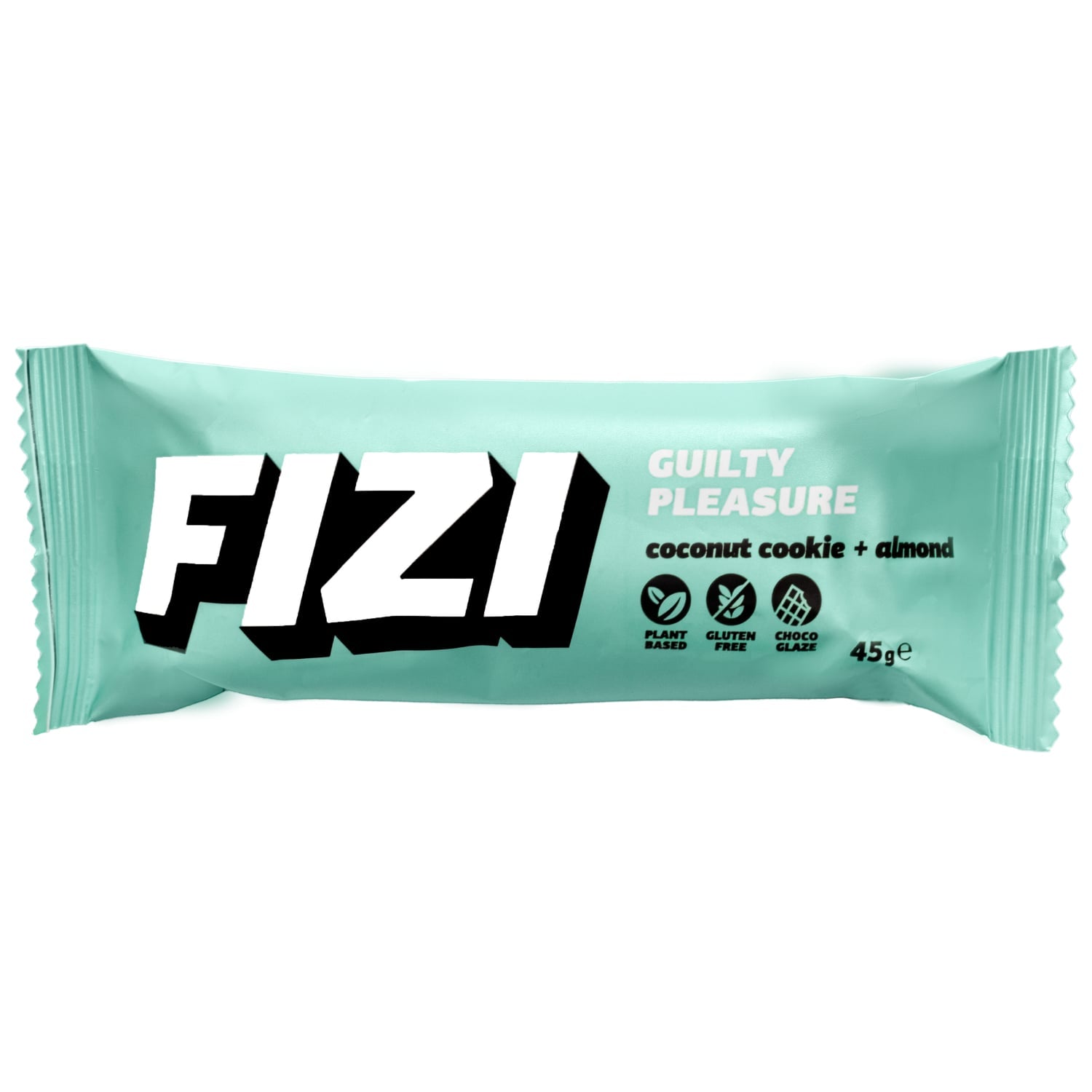FIZI Coconut Cookie + Almond proteinbar med chokladöverdrag, utan tillsatt socker, glutenfri och laktosfri