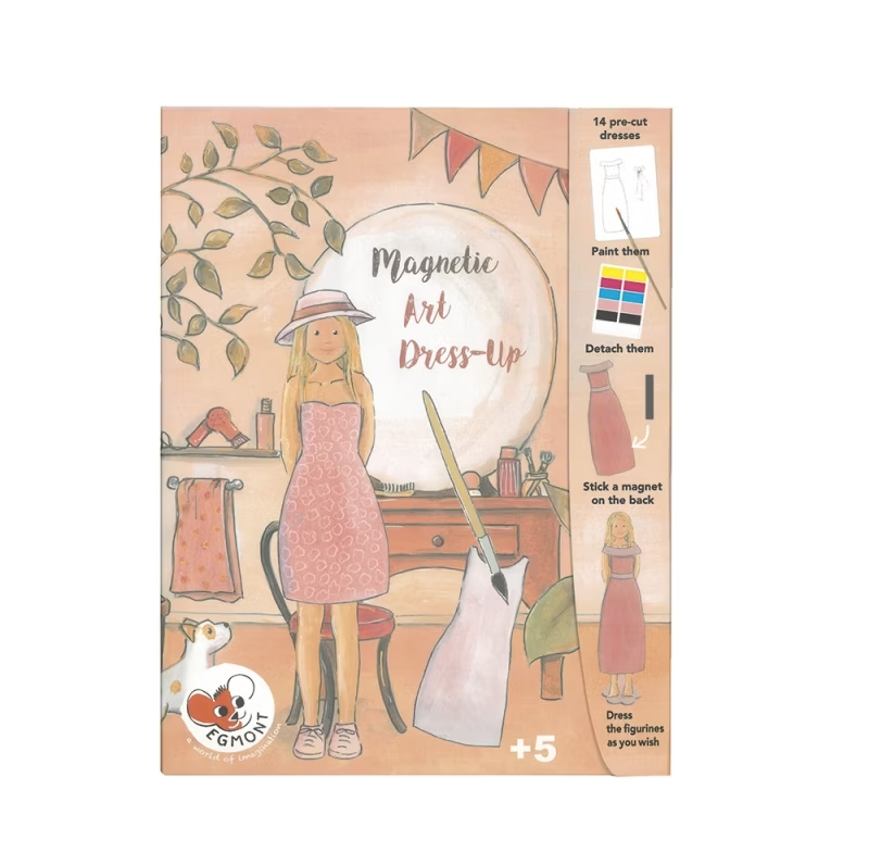 DIY magnetdocka – skapa och måla egna kläder | Egmont Toys