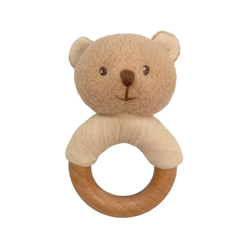 Egmont Toys Skallra Björnen Marcel – söt träskallra för små barn