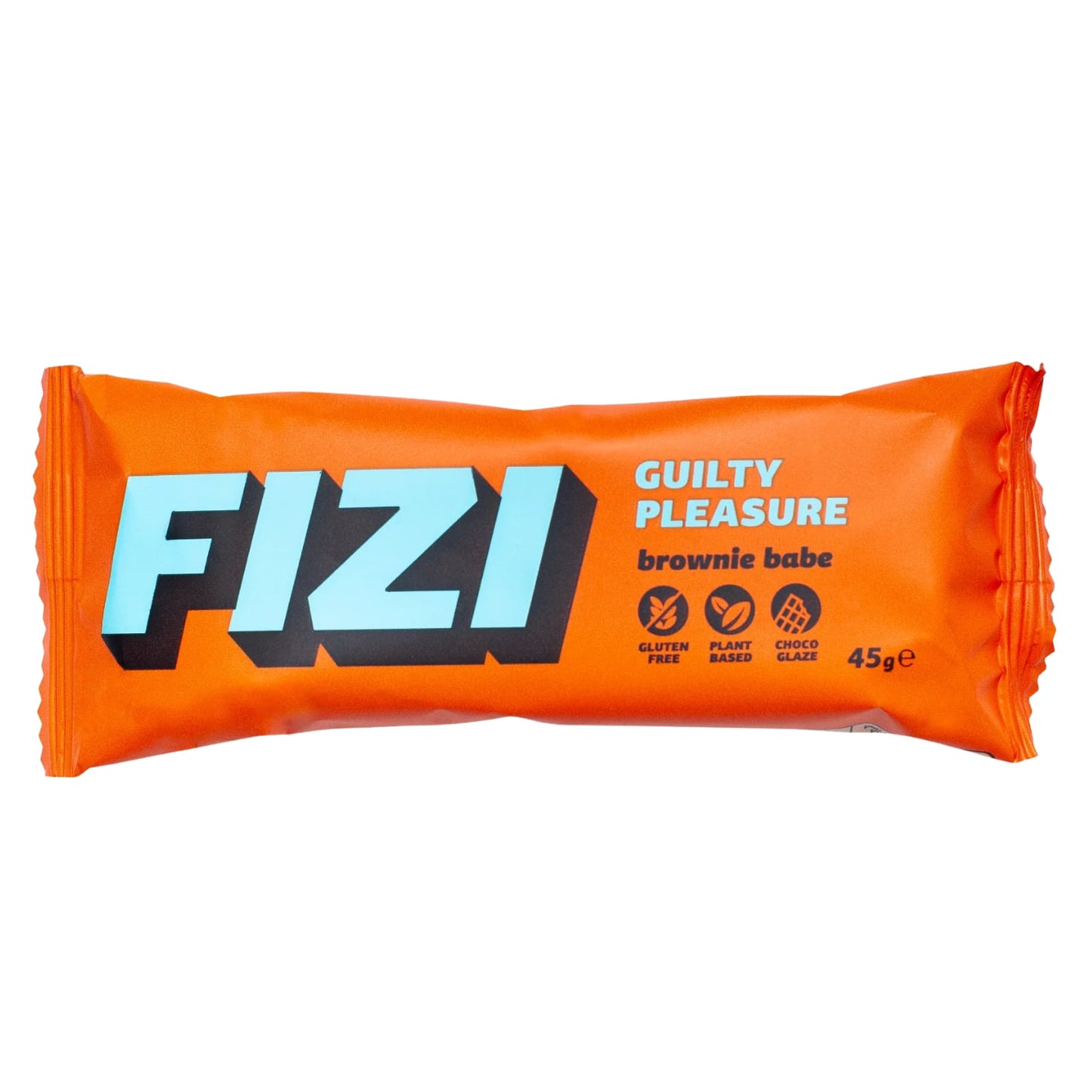 Brownie Babe chokladbar utan tillsatt socker från Fizi, 45g, vegansk och glutenfri