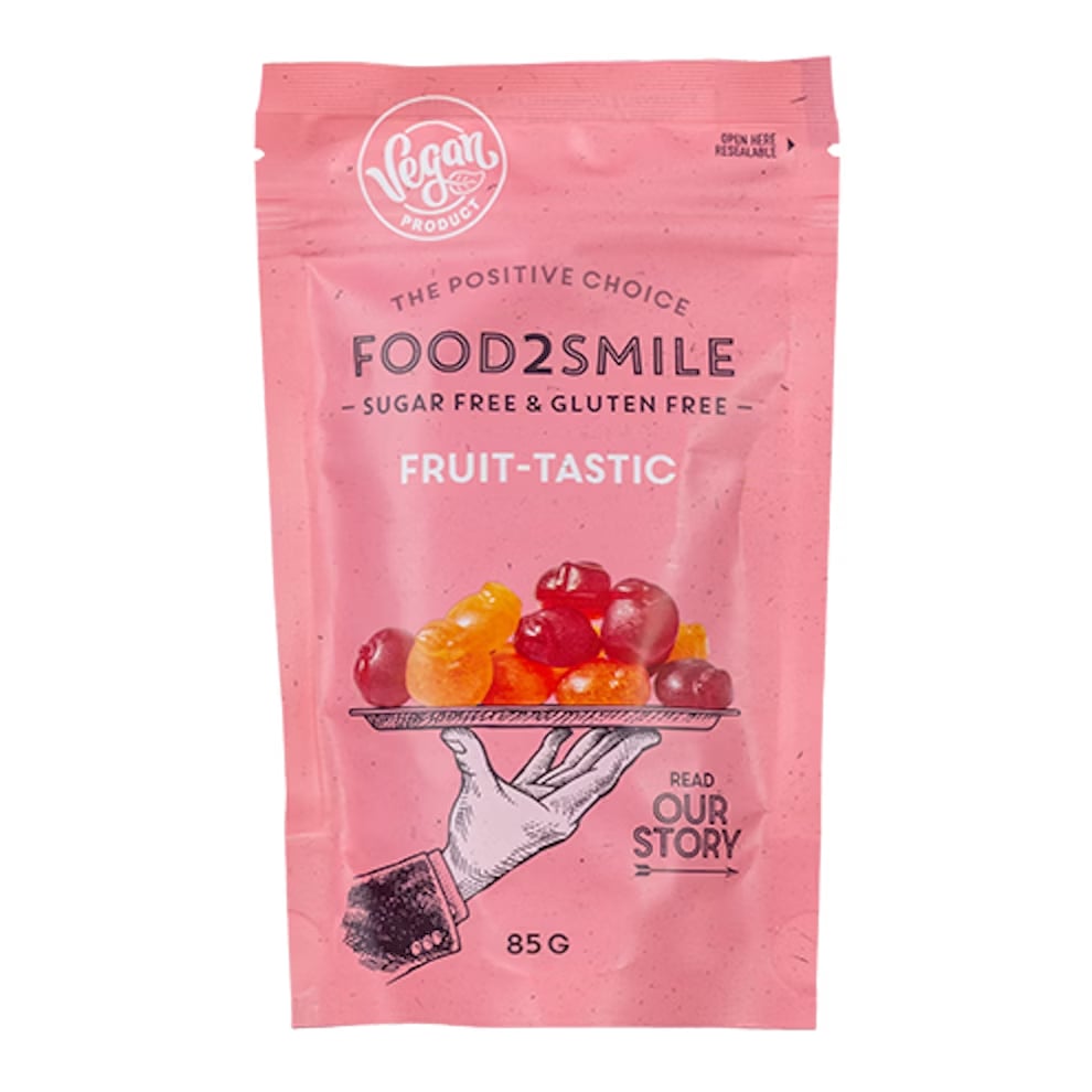 Fruit-tastic sockerfritt fruktgodis – veganskt och glutenfritt från Food2Smile
