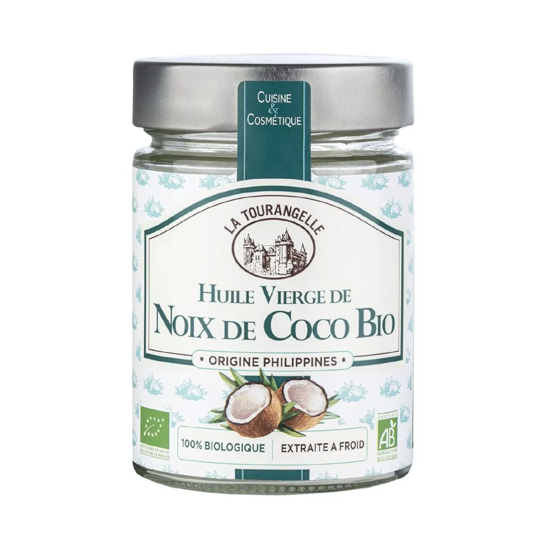 La Tourangelle ekologisk virgin kokosolja 314 ml – kallpressad, 100% ekologisk