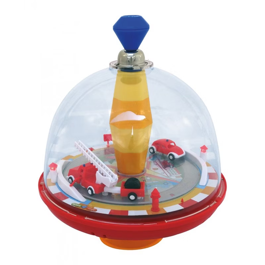 Speldosa med brandbil från Trousselier – spelar musik när den snurras, för barn från 18 månader