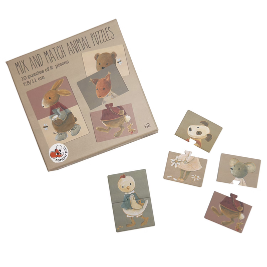 Mix & Match Djupussel från Egmont Toys – rolig och lärorik pussel för barn

