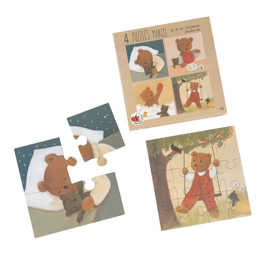 Träpussel för barn – Egmont Toys Marcel