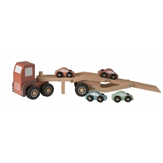 Biltransport i trä för barn från Egmont Toys – pedagogisk leksak