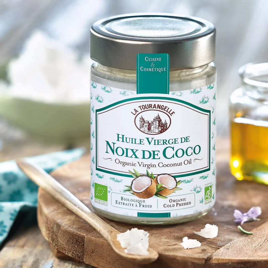 Ekologisk virgin kokosolja 314 ml – kallpressad och ekologisk kokosolja, används i matlagning och hudvård

