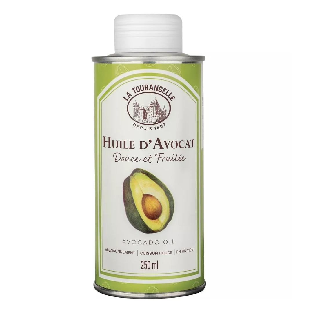La Tourangelle ekologisk avokadoolja 250 ml – fruktig och rund olja för matlagning och hudvård