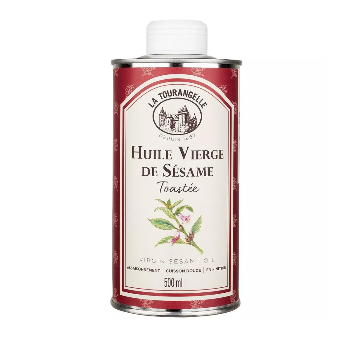 La Tourangelle rostad jungfru sesamolja 500 ml – autentisk smak för asiatiska rätter och marinader