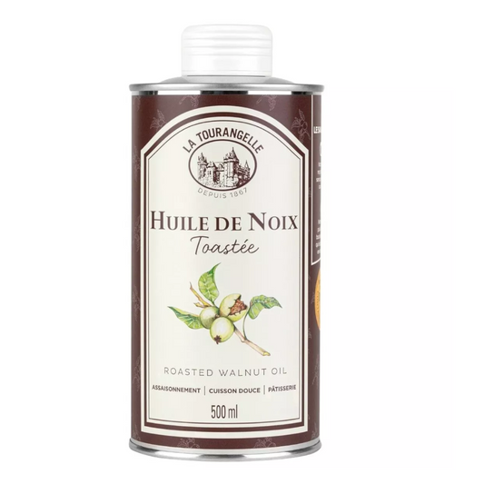 La Tourangelle valnötsolja 500 ml – kallpressad valnötsolja med rostad smak, rik på omega-3
